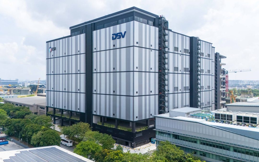 Ramp-up warehouse for DSV at Tukang Innovation Drive, design and build